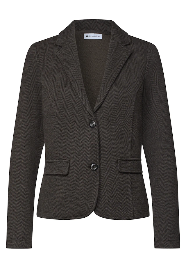 STREET ONE Jackenblazer mit Reverskragen und Dessin