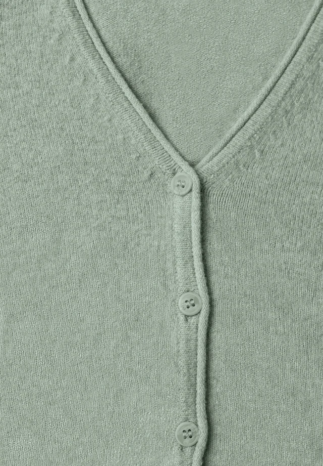 STREET ONE mit V-Neck und Knopfleiste