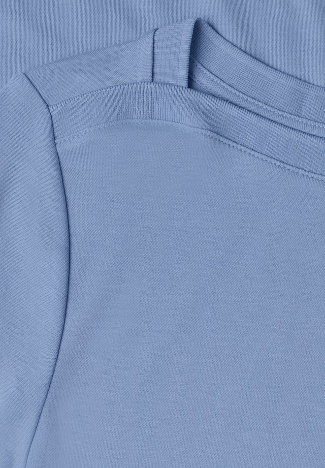 STREET ONE Langarmshirt mit U-Boot-Ausschnitt und Modal