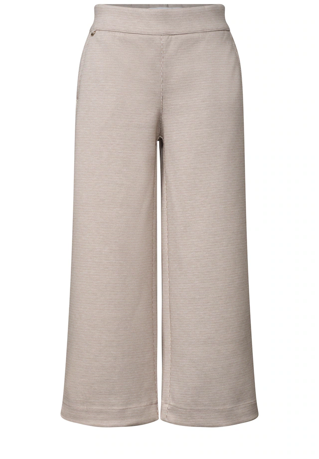 STREET ONE Stoffhose High Waist