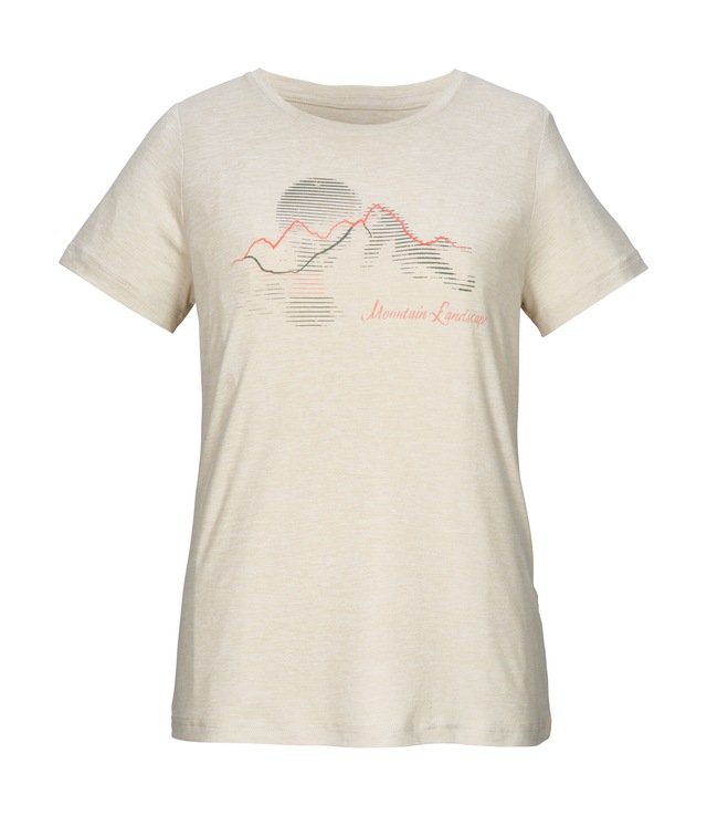 Killtec T-Shirt »KOS 18 WMN TSHRT« Leichtes, schnelltrocknendes Damen T-Shirt mit Stretch und Print