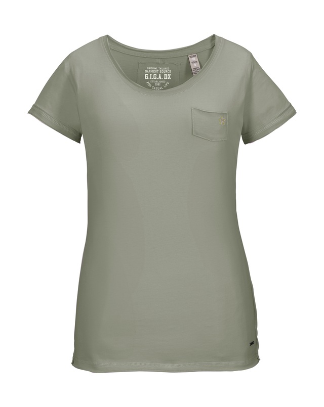 G.I.G.A. DX by killtec T-Shirt »GS 23 WMN TSHRT« 100% Baumwolle, Carbon Finish, weich, strapazierfähig, lässig