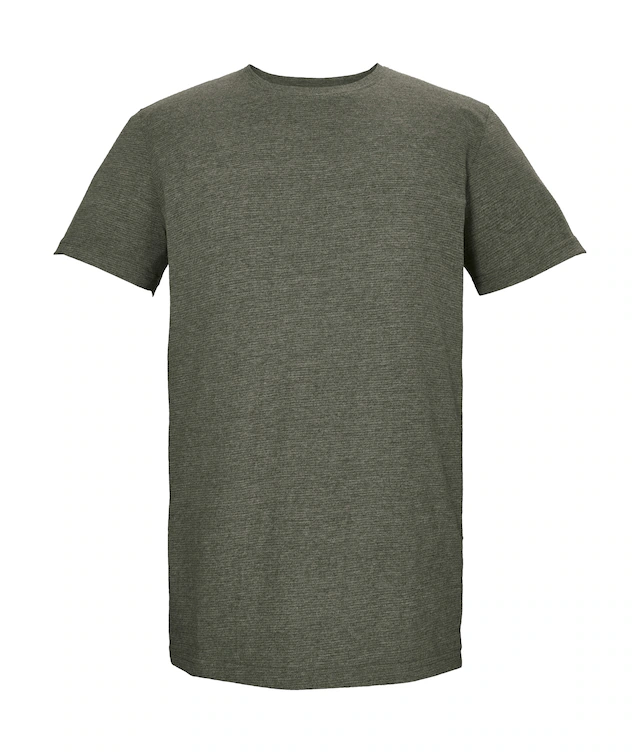 G.I.G.A. DX by killtec T-Shirt »GS 49 MN TSHRT« Melange-T-Shirt, ultrafeine Streifen, weich, strapazierfähig