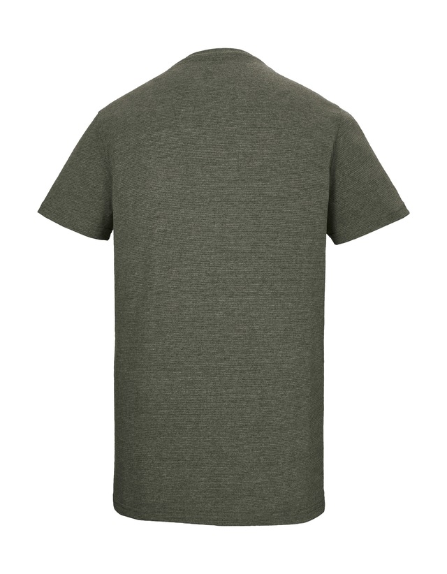 G.I.G.A. DX by killtec T-Shirt »GS 49 MN TSHRT« Melange-T-Shirt, ultrafeine Streifen, weich, strapazierfähig