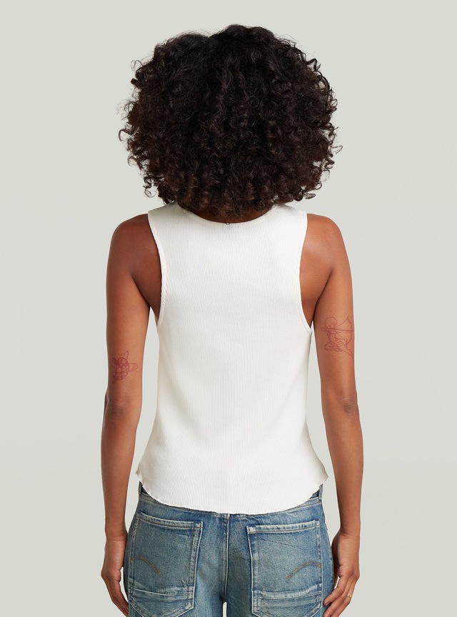 G-STAR T-Shirt »Slim Henley Tank T-Shirt«