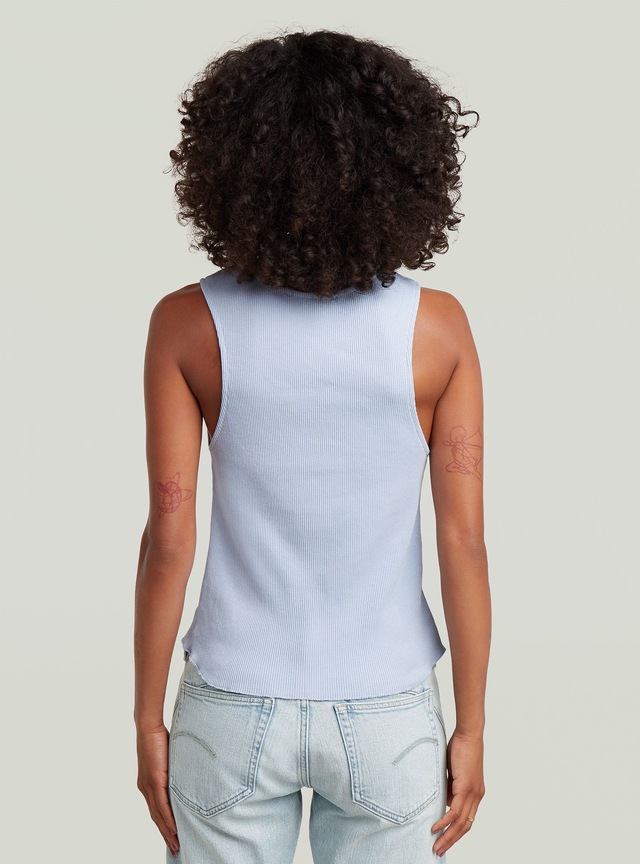 G-STAR T-Shirt »Slim Henley Tank T-Shirt«
