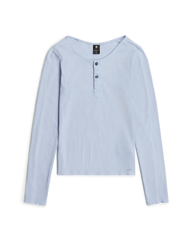 G-STAR T-Shirt »Slim Henley Long Sleeve T-Shirt«