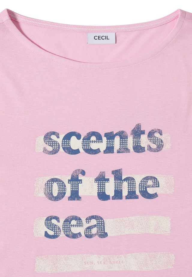 Cecil T-Shirt mit U-Boot-Ausschnitt
