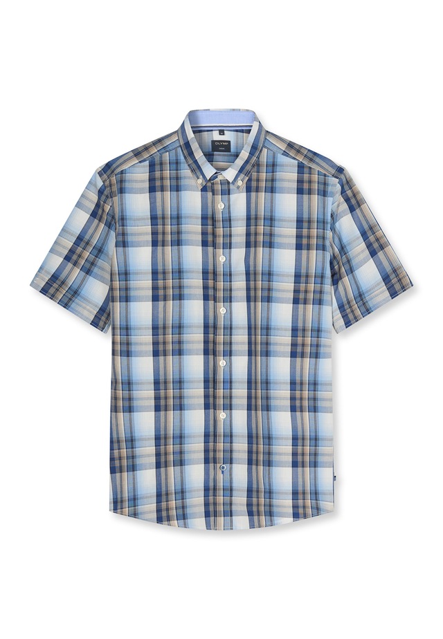 OLYMP Kurzarmhemd »OLYMP Casual, Regular Fit, Button-down«