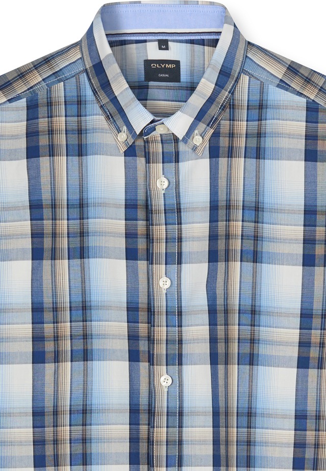 OLYMP Kurzarmhemd »OLYMP Casual, Regular Fit, Button-down«