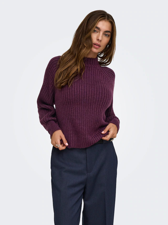 ONLY Strickpullover »ONLKALIBU L/S PULLOVER KNT NOOS« Kunstfaser, regular fit