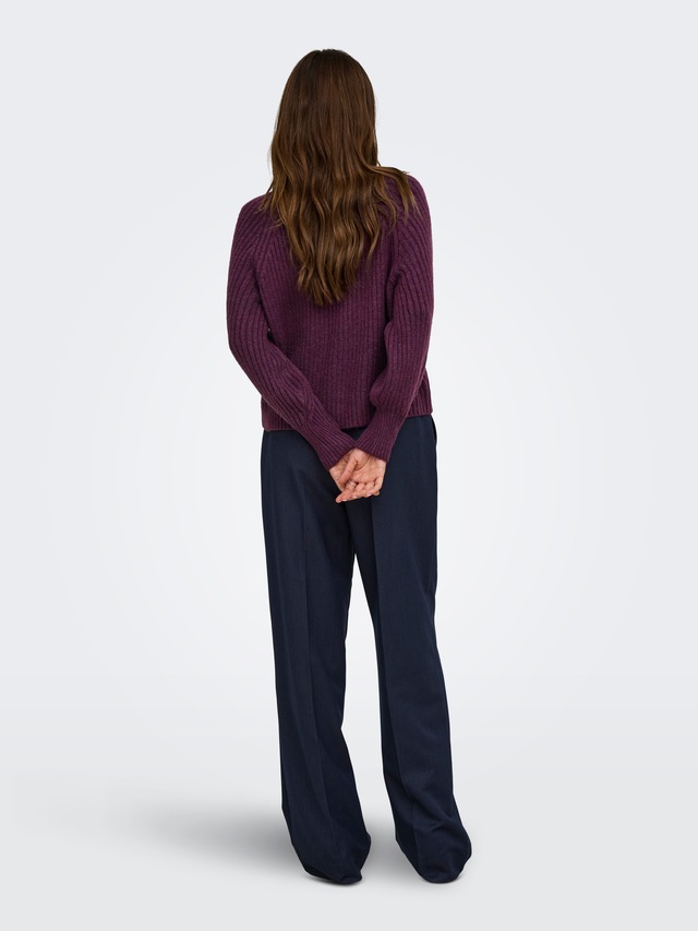ONLY Strickpullover »ONLKALIBU L/S PULLOVER KNT NOOS« Kunstfaser, regular fit