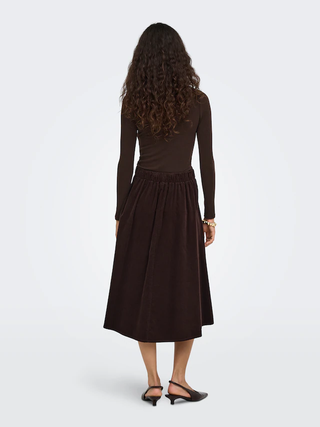 ONLY Rollkragenshirt »ONLGLAMOUR L/S ROLL-NECK TOP JRS NOOS« Materialmix, slim fit