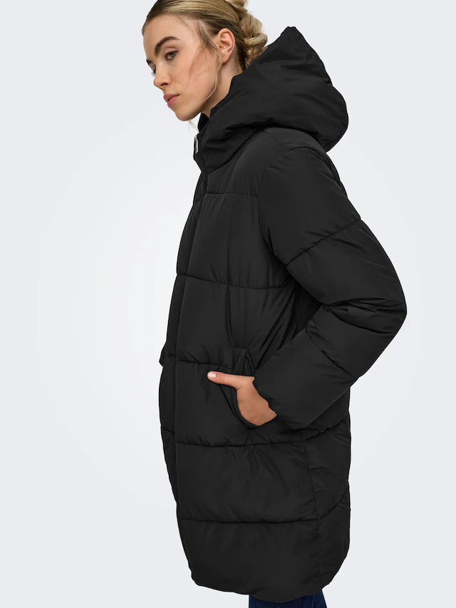 ONLY Steppmantel »ONLJUTA PUFFER COAT OTW« Kunstfaser