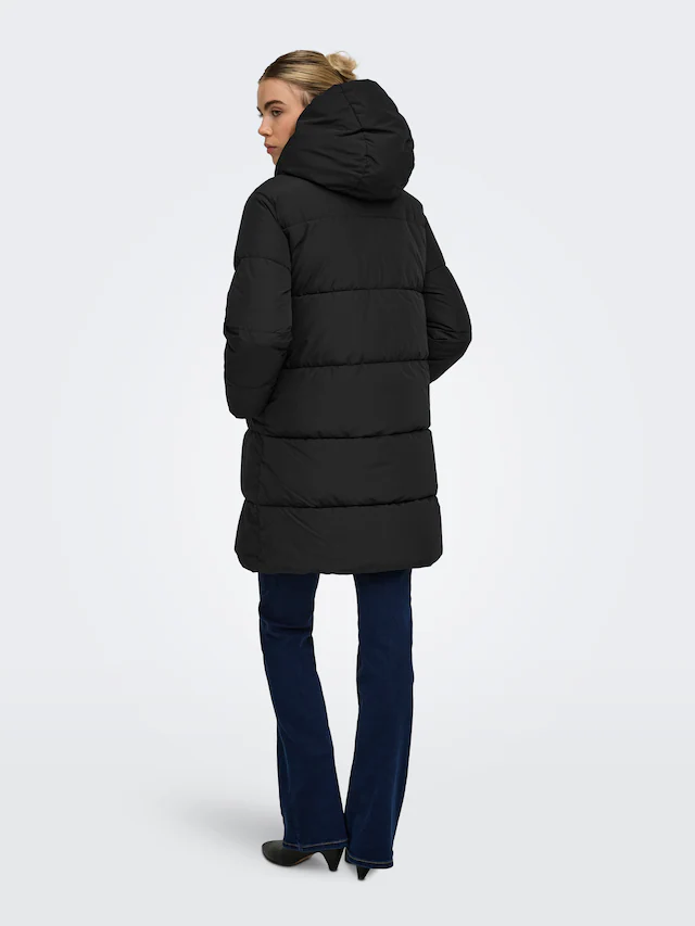 ONLY Steppmantel »ONLJUTA PUFFER COAT OTW« Kunstfaser