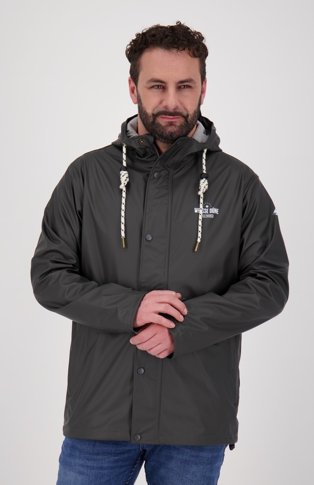 DEPROC Active Regenjacke »NEPPERMIN MEN« mit Kapuze auch in Großen Größen erhältlich