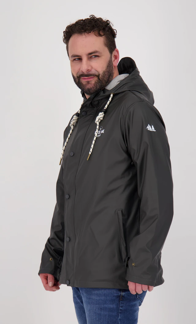 DEPROC Active Regenjacke »NEPPERMIN MEN« mit Kapuze auch in Großen Größen erhältlich