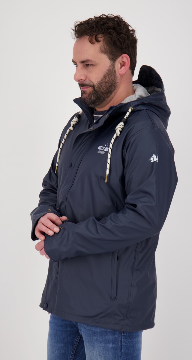 DEPROC Active Regenjacke »NEPPERMIN MEN« mit Kapuze auch in Großen Größen erhältlich