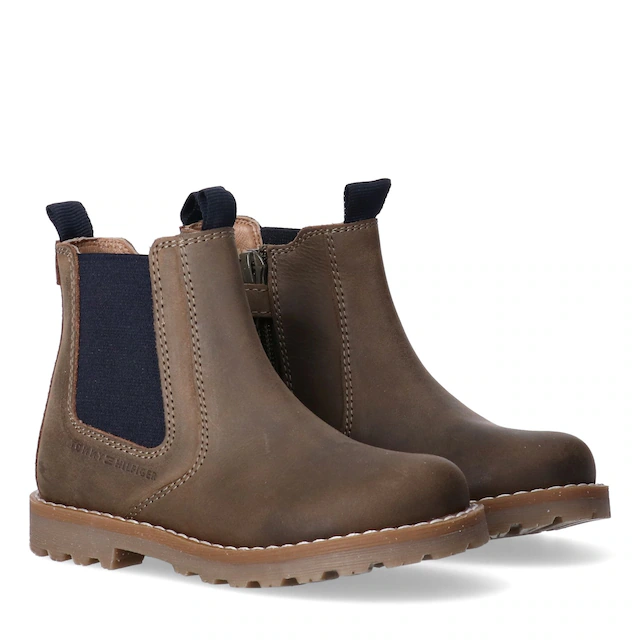 Tommy Hilfiger Chelseaboots Stiefelette, Boots mit praktischem Innen-Reißverschluss