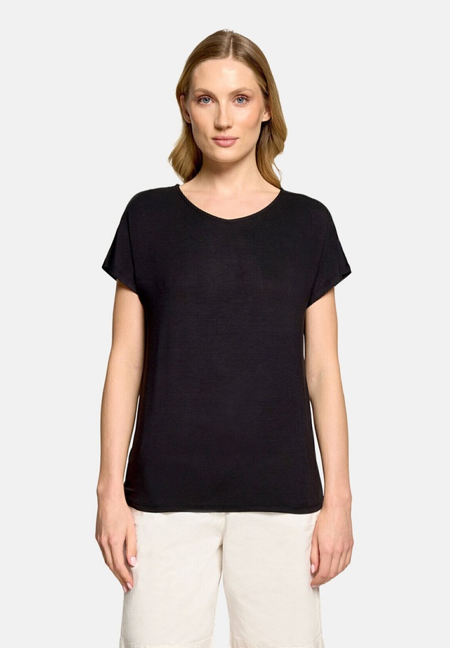 Betty Barclay Kurzarmshirt »Damen mit V-Ausschnitt« 1