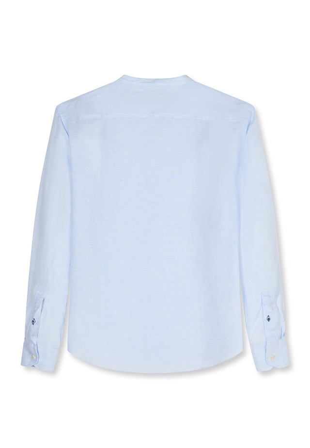 OLYMP Langarmhemd »OLYMP Casual, Regular Fit, Stehkragen«