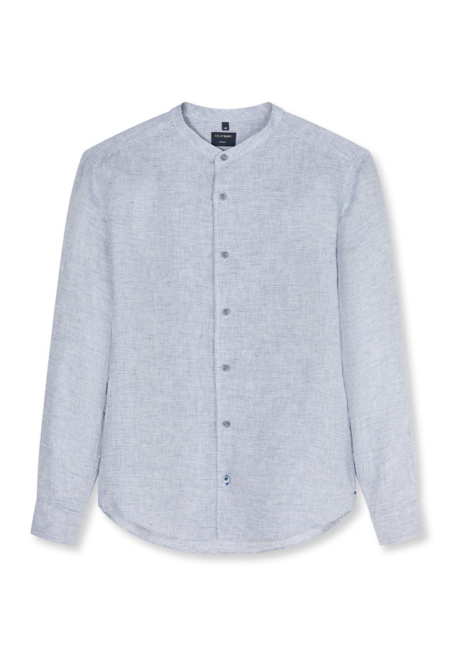 OLYMP Langarmhemd »OLYMP Casual, Regular Fit, Stehkragen«