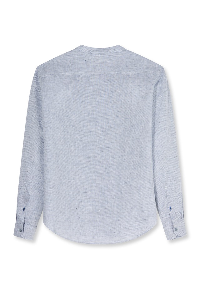 OLYMP Langarmhemd »OLYMP Casual, Regular Fit, Stehkragen«