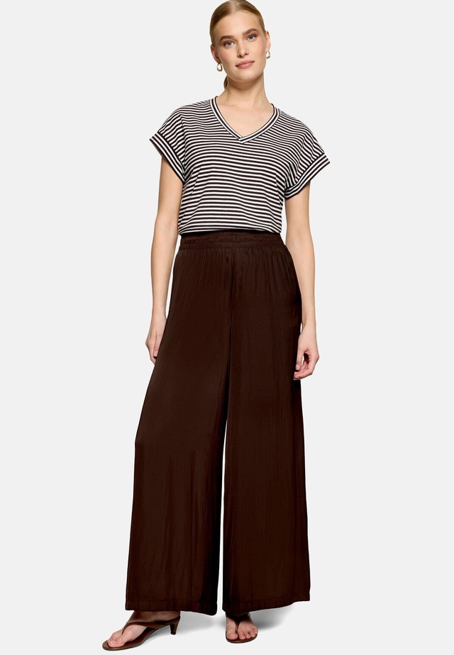 Zero Kurzarmshirt »Damen mit V-Ausschnitt« 1 Material