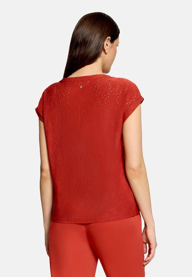 Betty&Co Kurzarmshirt »Damen mit Struktur« 1