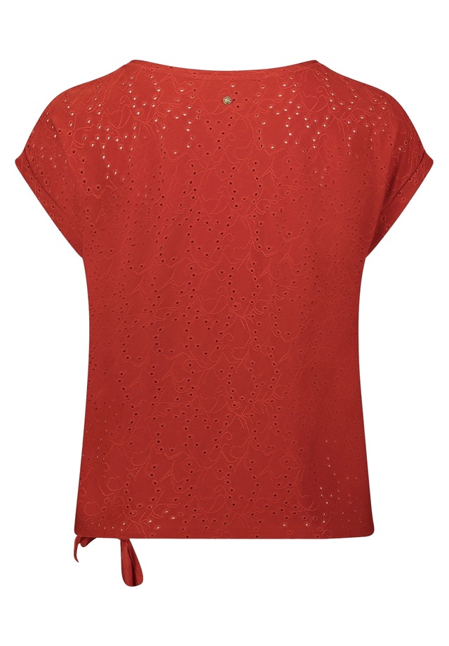 Betty&Co Kurzarmshirt »Damen mit Struktur« 1