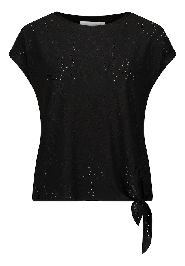 Betty&Co Kurzarmshirt »Damen mit Struktur« 1