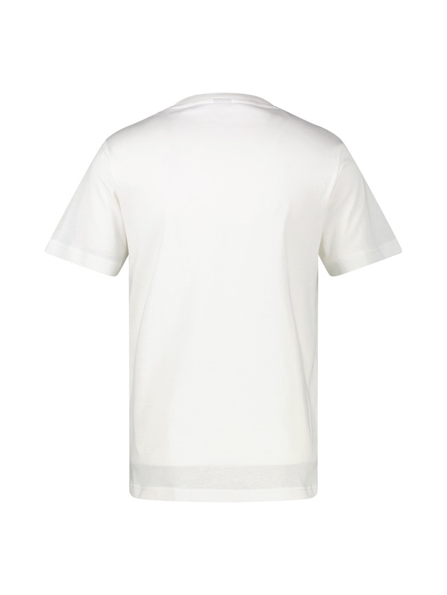 LERROS T-Shirt »T-Shirt aus 100 % Baumwolle mit Brustprint«