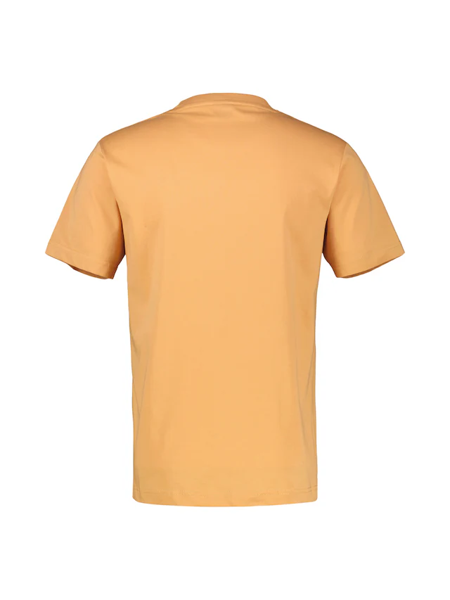 LERROS T-Shirt »T-Shirt aus 100 % Baumwolle mit Brustprint«