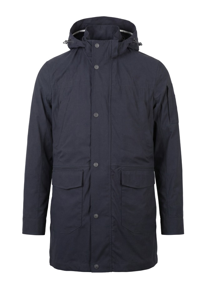 New Canadian Outdoorjacke 1 Stk. tlg. mit abnehmbarer, verstellbarer Kapuze