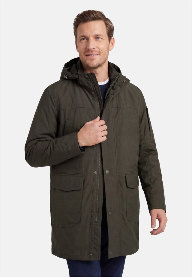New Canadian Outdoorjacke 1 Stk. tlg. mit abnehmbarer, verstellbarer Kapuze