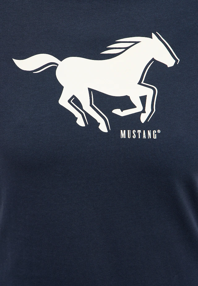 MUSTANG Kurzarmshirt »Damen Style Loa«