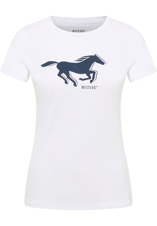 MUSTANG Kurzarmshirt »Damen Style Loa«