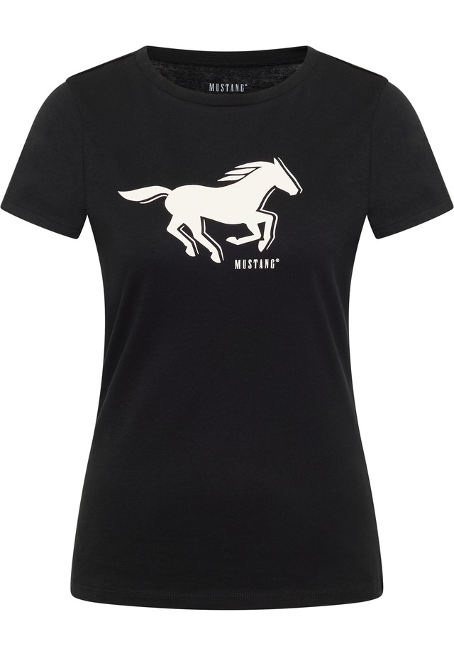 MUSTANG Kurzarmshirt »Damen Style Loa«