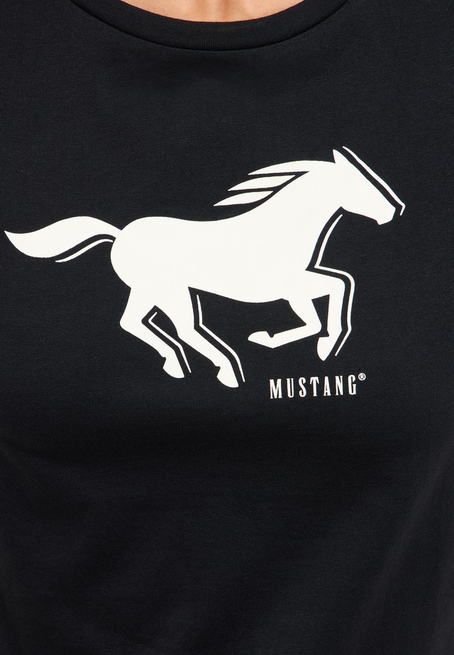 MUSTANG Kurzarmshirt »Damen Style Loa«