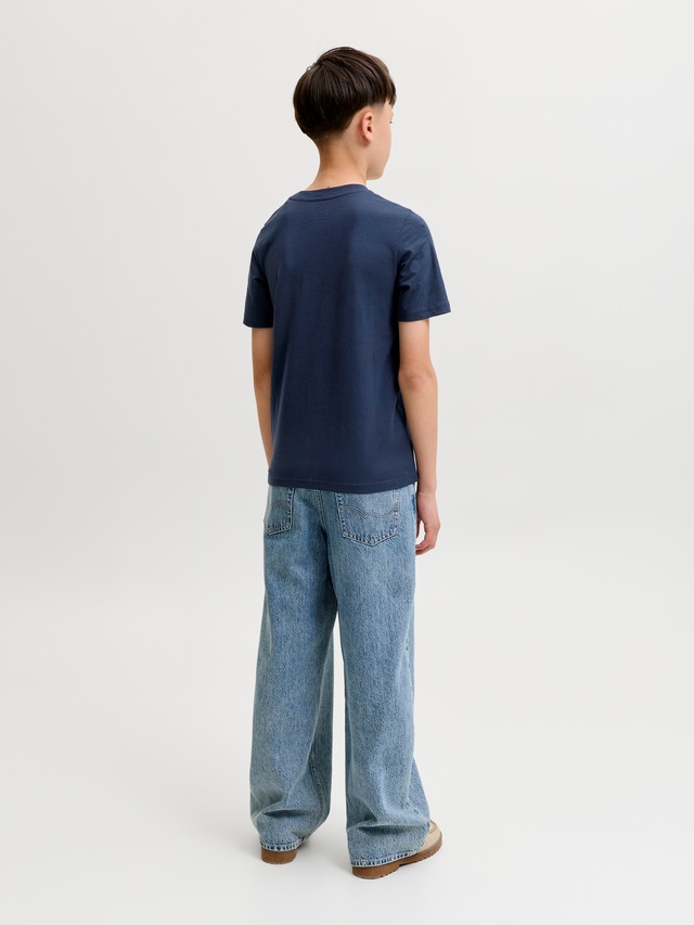 Jack & Jones Junior Rundhalsshirt »JJTOM TEE SS CREW NECK SN JNR« Baumwolle, regular fit