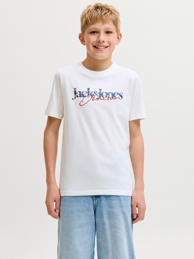 Jack & Jones Junior Rundhalsshirt »JJTOM TEE SS CREW NECK SN JNR« Baumwolle, regular fit