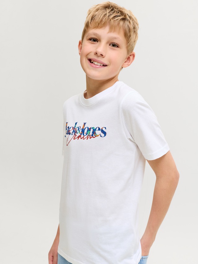 Jack & Jones Junior Rundhalsshirt »JJTOM TEE SS CREW NECK SN JNR« Baumwolle, regular fit