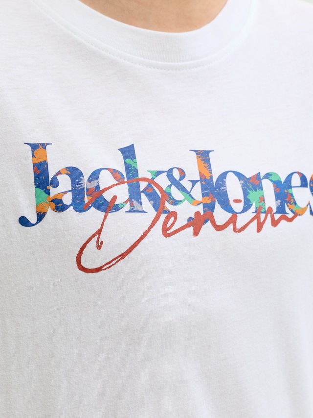 Jack & Jones Junior Rundhalsshirt »JJTOM TEE SS CREW NECK SN JNR« Baumwolle, regular fit
