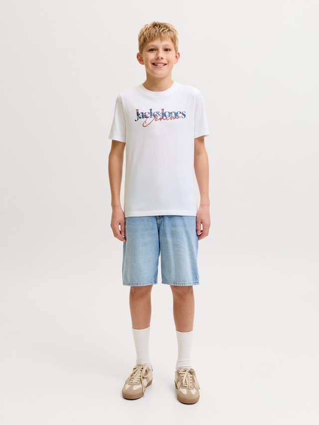 Jack & Jones Junior Rundhalsshirt »JJTOM TEE SS CREW NECK SN JNR« Baumwolle, regular fit