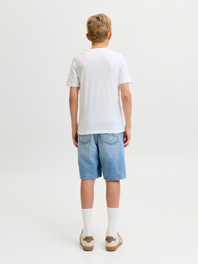 Jack & Jones Junior Rundhalsshirt »JJTOM TEE SS CREW NECK SN JNR« Baumwolle, regular fit