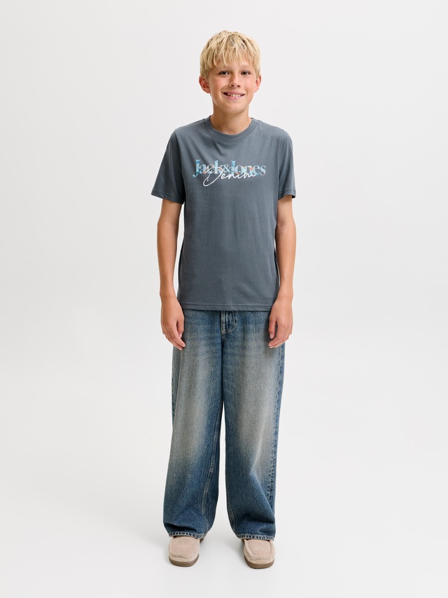 Jack & Jones Junior Rundhalsshirt »JJTOM TEE SS CREW NECK SN JNR« Baumwolle, regular fit