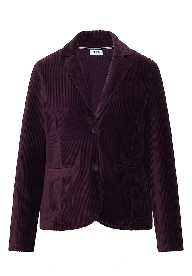 Cecil Kurzblazer aus Jersey in Unifarbe
