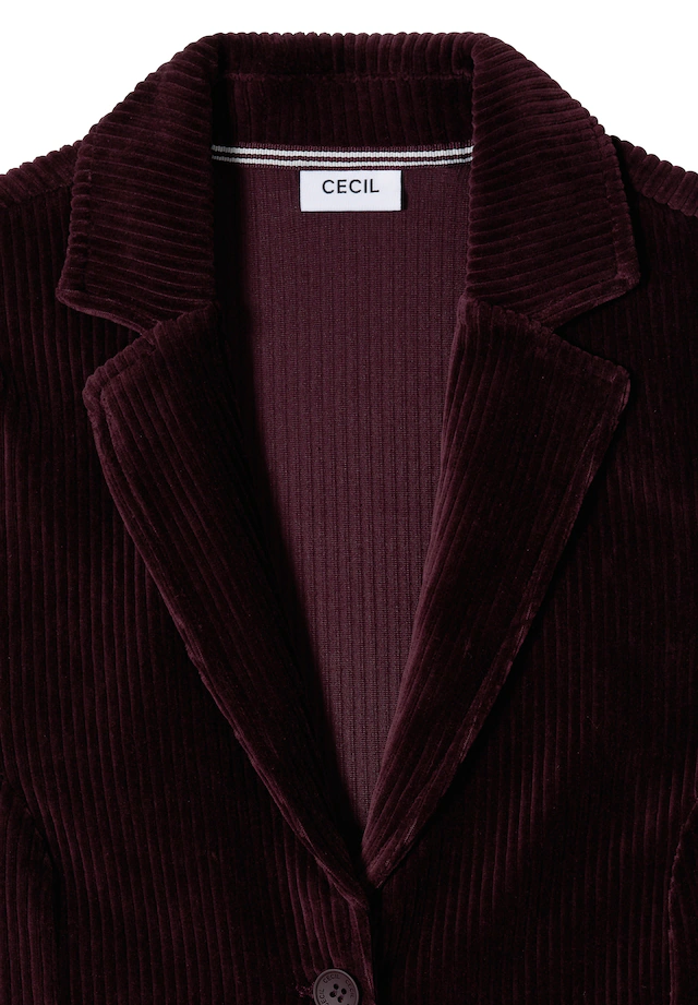 Cecil Kurzblazer aus Jersey in Unifarbe