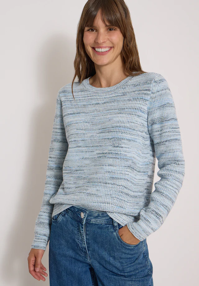Cecil Strickpullover aus reiner Baumwolle