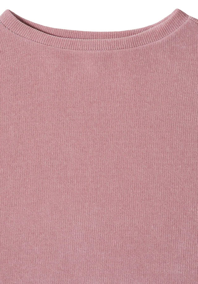 Cecil 3/4-Arm-Shirt aus Cord mit Boat Neck